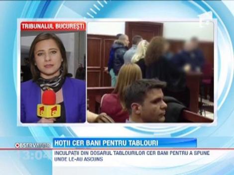 Romanii care au furat tablourile din Olanda cer bani pentru a dezvalui unde au ascuns operele de arta!