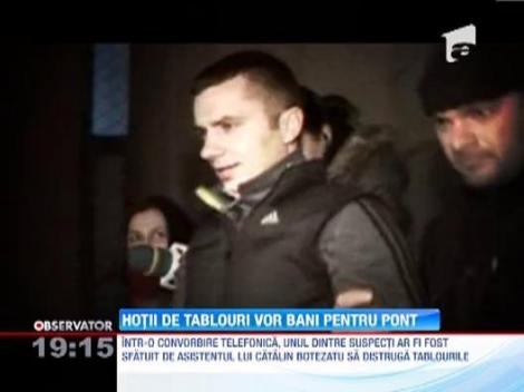 UPDATE / Romanii care au furat tablourile din Olanda cer bani pentru a dezvalui unde au ascuns operele de arta!