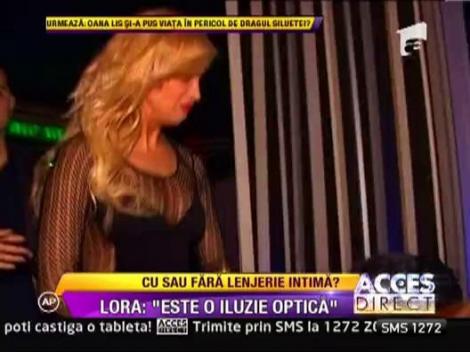 Lora suceste mintile barbatilor! A aparut fara lenjerie intima la un eveniment monden