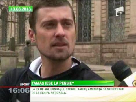 Gabi Tamas se retrage de la echipa nationala