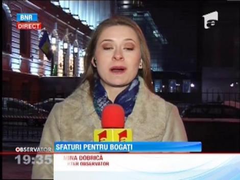 Cine are bani multi nu ar trebui sa-i depuna pe toti la banca