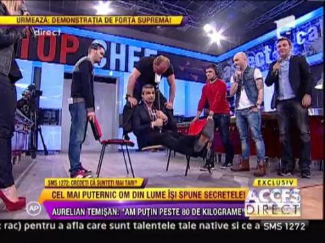 Georges Christen il ridica cu dintii de jos pe Aurelian Temisan!