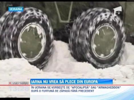 Iarna continua sa faca ravagii in Europa