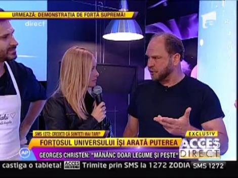 Georges Christen: "Nu mananc deloc carne"