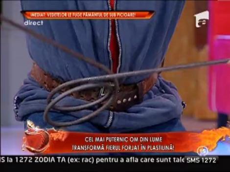 Georges Christen transforma fierul forjat in plastilina!