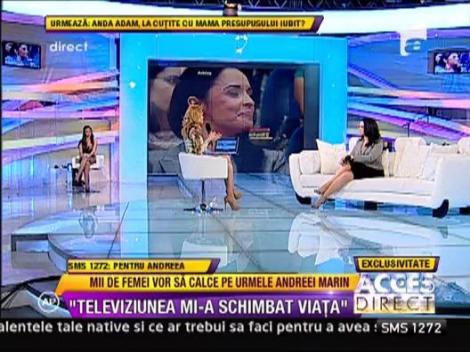 Andreea Marin: "Trebuie sa fii cinstit cu copilul tau"