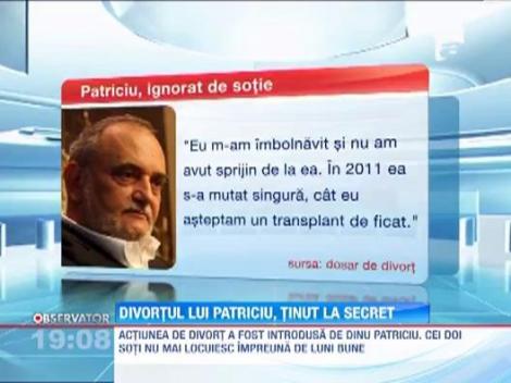 Divortul Patriciu, tinut la secret