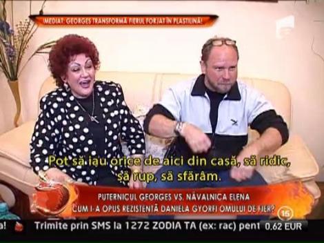 Elena Merisoreanu, fata in fata cu cel mai puternic om din lume!