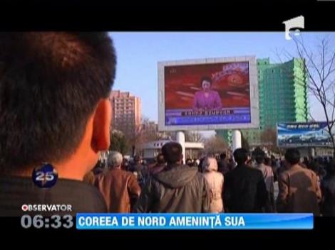 Coreea de Nord ameninta ca ar putea lansa rachete catre SUA