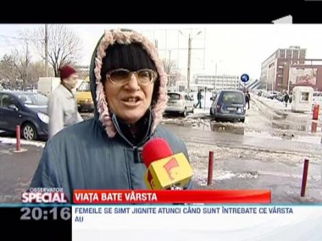 Varsta femeilor, impolitete pentru curiosi