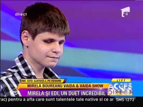 SALVEAZA SPERANTA | Eduard Ionut Leanca, cantaret intr-o lume a umbrelor, in duet cu Mirela Boureanu Vaida