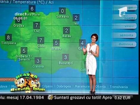 Natalia Barbu, 2 in 1 la Neatza: A prezentat Vremea, dar a si cantat!