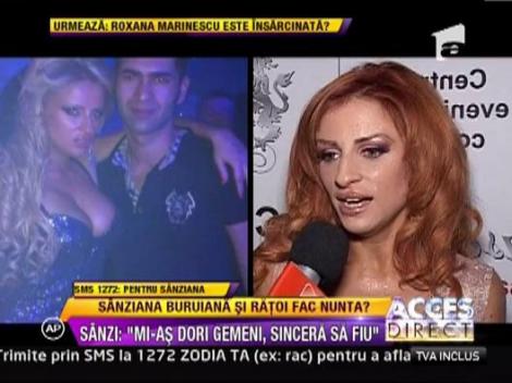 Sanziana Buruiana: "Mi-as dori gemeni"