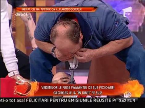 Georges Christen il ridica cu dintii de jos pe Ion Oncescu!