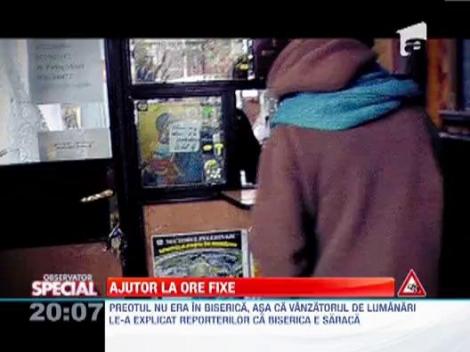 Biserica ofera ajutor la ore fixe