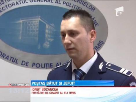 Postas din Timisoara batut si jefuit