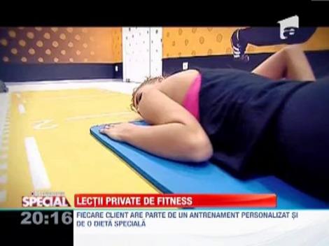 Lectii private de fitness