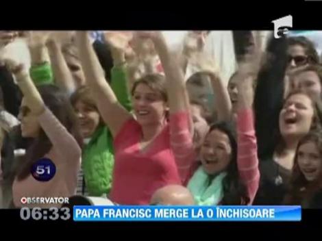 Papa Francisc, vizita intr-un centru de detentie pentru minori