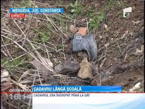 Cadavru descoperit langa o scoala din Medgidia