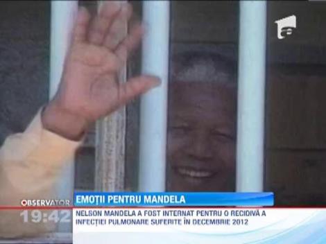 Nelson Mandela, din nou in grija medicilor
