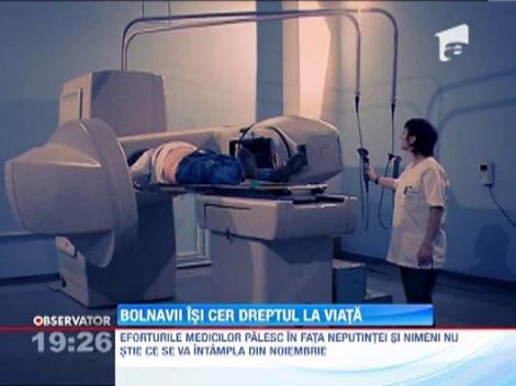 AJUTA-I SA ZAMBEASCA / Bolnavii isi cer dreptul la viata