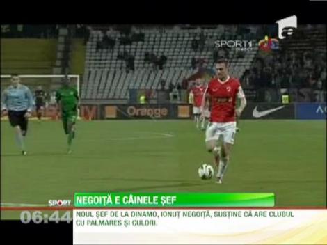 Ionut Negoita, noul sef de la Dinamo, sustine ca are clubul cu palmares si culori