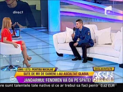 Jandarmul, despre melodia lui celebra: "Tatal meu m-a invatat acel cantec"