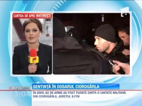 Se asteapta verdictul in dosarul armelor furate de la unitatea militara din Ciorogarla