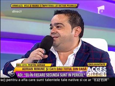 Adrian Minune: "Un sarb a vrut sa ne jefuiasca dupa un concert"