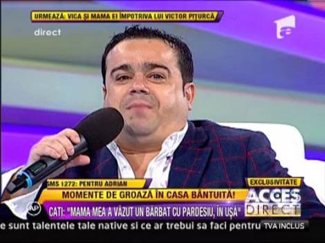 Adrian Minune, alungat de fantome dintr-un apartament din Bucuresti