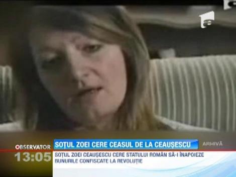 Sotul Zoei Ceausescu cere statului roman sa-i inapoieze bunurile confiscate la Revolutie