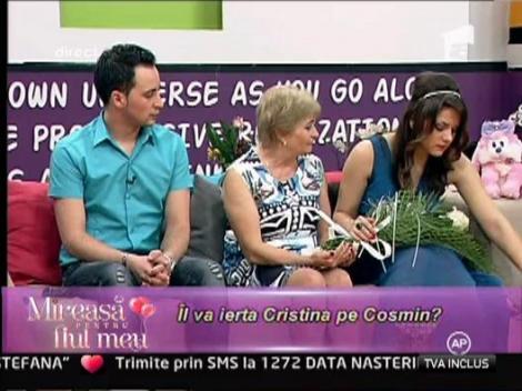 Cosmin i-a cerut Cristinei sa mai dea o sansa relatiei lor