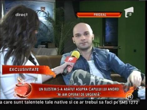 Andrei Stefanescu s-a operat la cap
