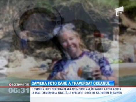 O femeie din SUA si-a recuperat o camera foto pierduta in urma cu sase ani in apele oceanului