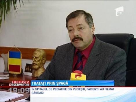 In Spitalul Judetean Ploiesti, spaga este o regula