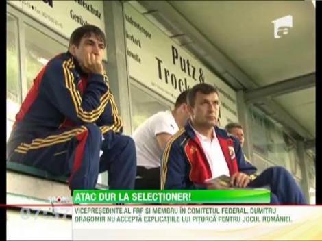 Dumitru Dragomir il ataca dur pe selectionerul Victor Piturca