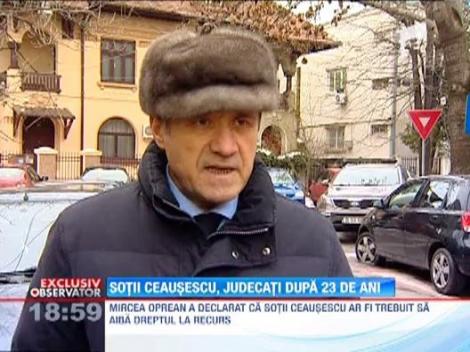 UPDATE / Sotul Zoei Ceausescu cere statului roman sa-i inapoieze bunurile confiscate la Revolutie