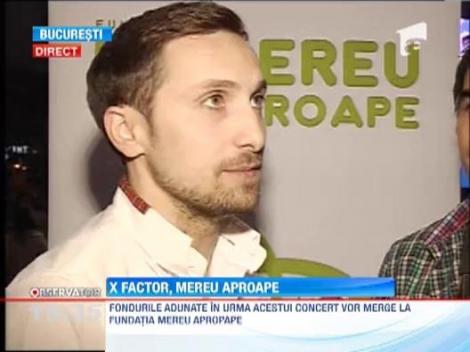 Concert caritabil cu finalistii X Factor