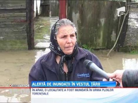 UPDATE/ Cod portocaliu de indundatii in Bihor si Arad