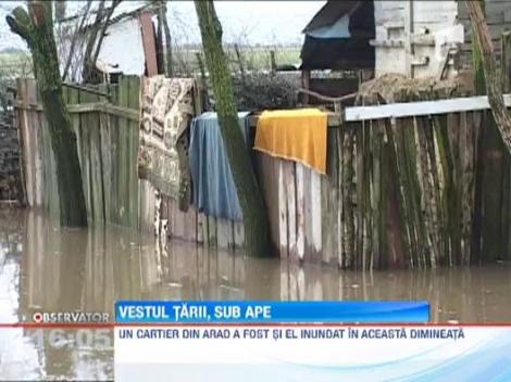 Cod portocaliu de indundatii in Bihor si Arad