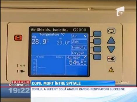 Acuzatii de malpraxis! Copil mort intre spitale