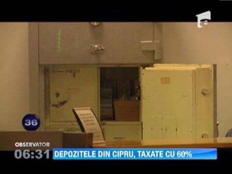 Depozitele mari la cea mai importanta banca din Cipru ar putea fi taxate cu 60 la sut