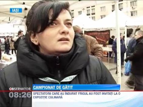 Concurs de gatit in centrul Iasului