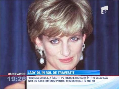 Printesa Diana s-a deghizat in barbat si a petrecut o noapte de pomina intr-un bar de homosexuali, in anii 80