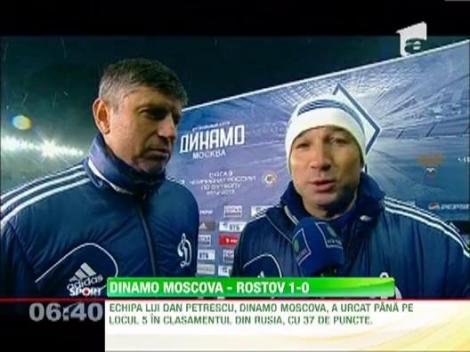 Dinamo Moscova a obtinut a saptea victorie in ultimele opt etape