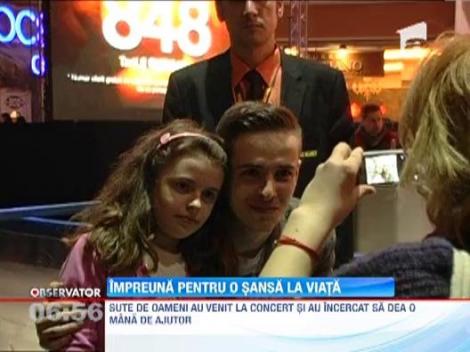 Concert caritabil cu finalistii X Factor