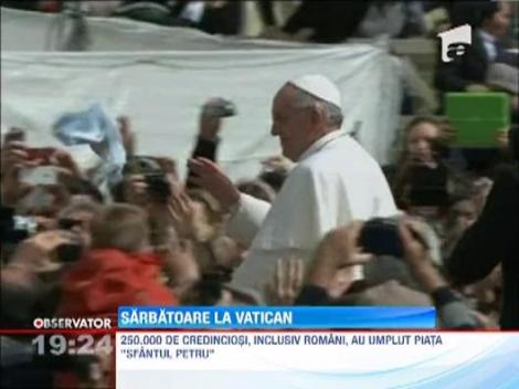 Prima slujba de Inviere oficiata de Papa Francisc