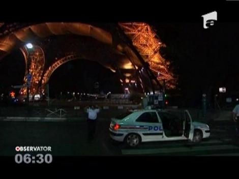 1500 de persoane, evacuate dupa o amenintare cu bomba la Turnul Eiffel