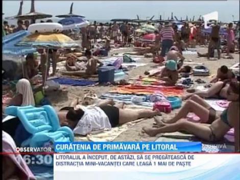 Curatenia de primavara pe litoral