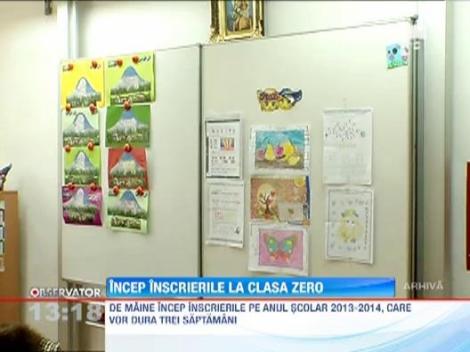 Incep inscrierile in clasele I si pregatitoare